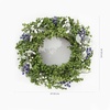 image:imageSAFAVIEH Home Collection Faux Artificial 24inch Boxwood amp Berry Decorative Wreath