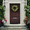 image:imageSAFAVIEH Home Collection Faux Artificial 24inch Boxwood amp Berry Decorative Wreath