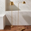 image:imageSAFAVIEH Lighting  Asher 60Inch Standing Floor Lamp  Brass Iron Metal Body amp Shade  Minimal Modern Design  Ideal for Living Room Bedroom  LED Bulb Included FLL4094A