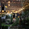 image:imageSAFAVIEH Lighting Collection Adaner Black 10Foot LED Outdoor String Lights