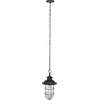 image:imageSAFAVIEH Lighting Collection Adelle Black Outdoor Pendant Hanging Light Fixture LED Bulb Included