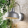 image:imageSAFAVIEH Lighting Collection Jennine Industrial Antique Silver Outdoor Wall Sconce Set of 2