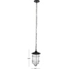 image:imageSAFAVIEH Lighting Collection Rueda Bronze Outdoor Pendant Hanging Light Fixture LED Bulb Included
