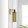image:imageSAFAVIEH Lighting Collection Westly BlackGold Modern Downlight Wall Sconce Set of 2 Light Fixture Ideal for Bathroom Entryway Vanity Foyer Hallway Living Room LED Bulbs IncludedGold