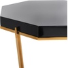image:imageSafavieh Couture Collection Danna Black Metal End TableGold  Black