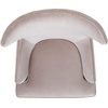 image:imageSafavieh Couture Geode Modern Light Silver Wingback ChairPale Taupe