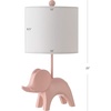 image:imageSafavieh Kids Lighting Collection Ellie Elephant Grey Ceramic 20inch Bedroom Living Room Home Office Desk Nightstand Table Lamp LED Bulb IncludedPink