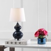 image:imageSafavieh Kids Lighting Collection Eva Navy Double Gourd 19inch Bedroom Living Room Home Office Desk Nightstand Table Lamp LED Bulb IncludedNavy