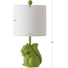 image:imageSafavieh Kids Lighting Collection Sunny Squirrel Grey Ceramic 18inch Bedroom Living Room Home Office Desk Nightstand Table Lamp LED Bulb IncludedGreen