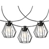 image:imageSafavieh Lighting Collection Bowne Black 10Foot LED Outdoor String Lights
