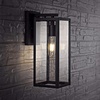 image:imageSafavieh Lighting Norsan Black Outdoor Wall Lantern LED Bulb Included