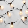 image:imageSAFAVIEH Lighting Collection Farrynn BrassBlack 10Foot LED Outdoor String Lights