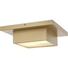 image:imageSAFAVIEH Lighting Collection Kylin Gold Flush Mount LED Bulbs Included