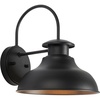 image:imageSAFAVIEH Lighting Collection Linden Black Outdoor Wall Sconce Set of 2 Light Fixture LED Bulbs Included