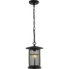 image:imageSAFAVIEH Lighting Collection Osprey Black Extendable Outdoor Pendant