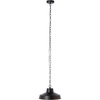 image:imageSAFAVIEH Lighting Collection Quarry Black Outdoor Pendant Hanging Light Fixture LED Bulb Included