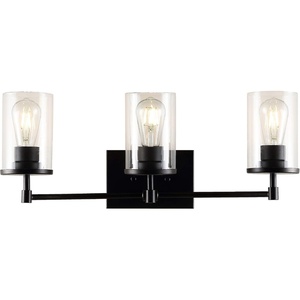 image:imageSAFAVIEH Collection Ronsa OilRubbed Bronze 3Light Wall Sconce LED Bulbs Included SCN4064A