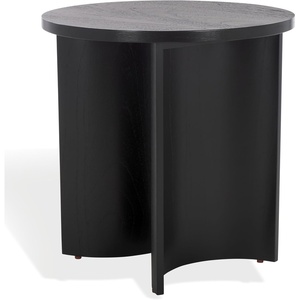 image:imageSAFAVIEH Couture Collection Audriella Black Round Top Accent TableBlack