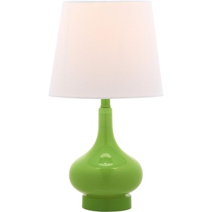 image:imageSAFAVIEH Lighting  Amy Mini 175Inch Kids Table Lamp  Pink  Playful Gourd Silhouette Design  Ideal for Kids Room Nursery Bedroom  LED Bulb Included KID4087PGreen