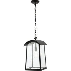 image:imageSAFAVIEH Lighting Collection Adalai Black Extendable Outdoor Pendant