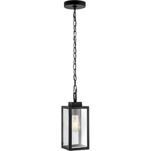 image:imageSAFAVIEH Lighting Collection Clemens Black Outdoor Pendant