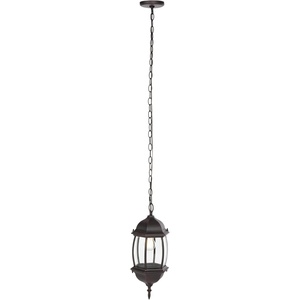 image:imageSAFAVIEH Lighting Collection Grazia OilRubbed Bronze Outdoor Pendant Hanging Light Fixture LED Bulb Included