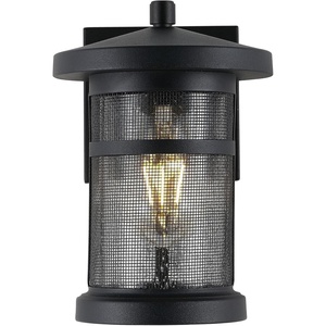 image:imageSAFAVIEH Lighting Collection Osprey Black Outdoor Sconce Set of 2