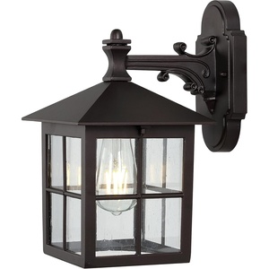 image:imageSAFAVIEH Lighting Collection Penryn Black Outdoor Wall Sconce Set of 2