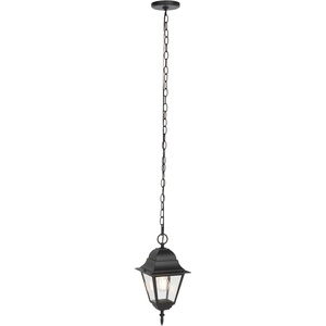 image:imageSAFAVIEH Lighting Collection Rhion Black Outdoor Pendant Hanging Light Fixture LED Bulb Included
