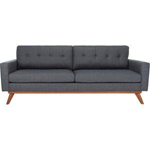 image:imageSafavieh Couture Home Gneiss MidCentury Modern Slate Grey and Dark Brown Tufted SofaSlate GreyDark Brown