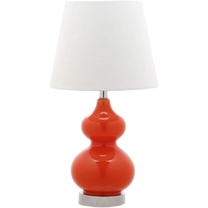 image:imageSafavieh Kids Lighting Collection Eva Navy Double Gourd 19inch Bedroom Living Room Home Office Desk Nightstand Table Lamp LED Bulb IncludedOrange