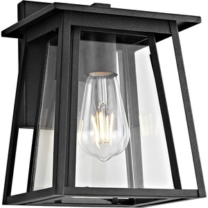 image:imageSafavieh Lighting Stern Black Outdoor Wall Lantern LED Bulb Included