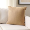 image:imageSAFAVIEH Alaia Pillow IvoryBrownCamelIvory