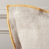 image:imageSAFAVIEH Amal 20x20 Pillow NaturalMustard