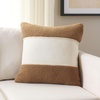image:imageSAFAVIEH Camdyn Pillow CamelIvoryCamelIvory