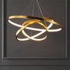 image:imageSAFAVIEH Couture Lighting Collection Meranda Modern White 3Tier LED ChandelierGold