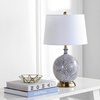 image:imageSAFAVIEH Lighting  Orianna 25Inch Ceramic Table Lamp  Blue amp White  Floral Design  Ideal for Living Room Bedroom Entryway Home Office  LED Bulb Included TBL4104A