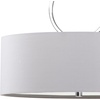image:imageSAFAVIEH Lighting Collection Debonair Modern Chrome Ring 18inch Diameter Adjustable Pendant Light Fixture LED Bulbs Included