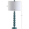 image:imageSAFAVIEH Lighting Collection Jenna Modern Contemporary Orange Stacked Ball 32inch Bedroom Living Room Home Office Desk Nightstand Table Lamp Set of 2 LED Bulbs IncludedMarine Blue