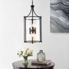 image:imageSAFAVIEH Lighting Collection Venzor Bronze LED Adjustable Pendant