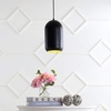 image:imageSAFAVIEH PND4040A Lighting Collection Carisir Chic Minimalist 86inch Black Pendant 14 H