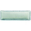 image:imageSAFAVIEH Pillow Collection Shag Modish 20 Throw Metallic BronzeLight Blue