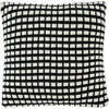 image:imageSAFAVIEH Shay 18x18 Pillow BlackIvory