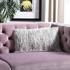 image:imageSAFAVIEH Soleil IndoorOutdoor Shag Throw Pillow BlueSilver