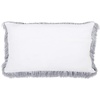 image:imageSAFAVIEH Soleil IndoorOutdoor Shag Throw Pillow BlueSilver