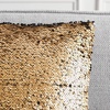 image:imageSAFAVIEH Talon TwoTone Pillow Gold