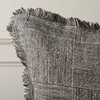 image:imageSAFAVIEH Terra 20x20 Pillow BlackNatural