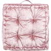 image:imageSafavieh Belia Glam 18inch Light Grey Velvet Square Floor PillowBlush