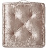 image:imageSafavieh Belia Glam 18inch Light Grey Velvet Square Floor PillowChampagne