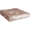 image:imageSafavieh Belia Glam 18inch Light Grey Velvet Square Floor PillowChampagne